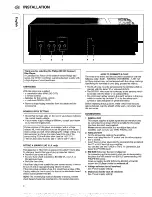 Предварительный просмотр 4 страницы Philips CD 931 User Manual