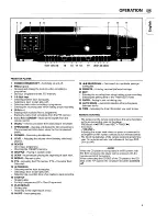 Предварительный просмотр 5 страницы Philips CD 931 User Manual