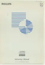 Philips CD-I Instruction Manual preview