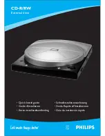 Preview for 1 page of Philips CD-R/RW Quick Installation Manual