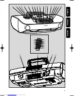 Предварительный просмотр 3 страницы Philips CD SOUND MACHINE WITH PP3-CD PLAYBACK AZ4000 User Manual