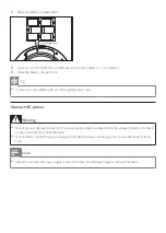 Предварительный просмотр 7 страницы Philips CD Soundmachine AZ1047 User Manual