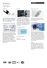 Preview for 2 page of Philips CD Soundmachine AZ1852 Specifications