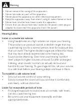 Preview for 4 page of Philips CD Soundmachine AZ1852 User Manual