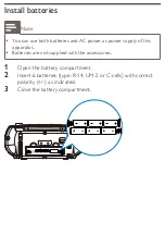 Preview for 13 page of Philips CD Soundmachine AZ1852 User Manual