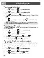 Preview for 32 page of Philips CD1351S User Manual