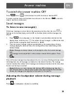 Preview for 35 page of Philips CD1351S User Manual