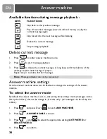 Preview for 36 page of Philips CD1351S User Manual