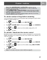 Preview for 37 page of Philips CD1351S User Manual