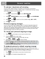 Preview for 38 page of Philips CD1351S User Manual