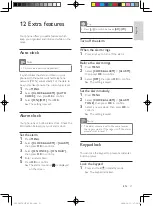 Предварительный просмотр 27 страницы Philips CD170 User Manual