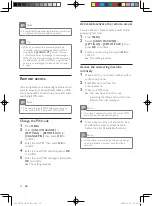 Предварительный просмотр 34 страницы Philips CD170 User Manual