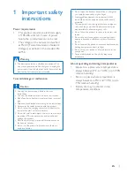 Preview for 5 page of Philips CD190 User Manual