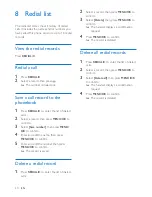 Preview for 22 page of Philips CD191 User Manual