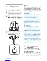 Предварительный просмотр 13 страницы Philips CD250, CD255, SE250, SE255 User Manual