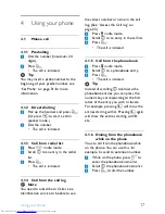 Предварительный просмотр 19 страницы Philips CD250, CD255, SE250, SE255 User Manual