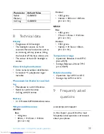 Предварительный просмотр 35 страницы Philips CD250, CD255, SE250, SE255 User Manual