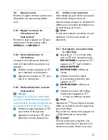 Preview for 25 page of Philips CD255 (French) Mode D'Emploi