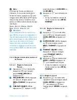 Preview for 33 page of Philips CD255 (French) Mode D'Emploi