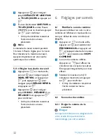 Preview for 34 page of Philips CD255 (French) Mode D'Emploi