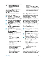 Preview for 43 page of Philips CD255 (French) Mode D'Emploi