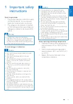 Preview for 5 page of Philips CD280 User Manual