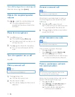 Preview for 12 page of Philips CD2950 User Manual