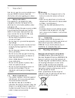 Preview for 5 page of Philips CD440 User Manual