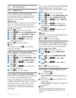 Предварительный просмотр 21 страницы Philips CD4401B/37 User Manual