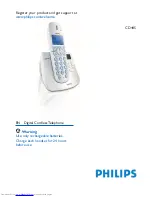 Philips CD445 User Manual preview