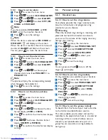 Предварительный просмотр 21 страницы Philips CD445 User Manual