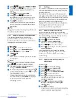 Предварительный просмотр 17 страницы Philips CD4450 User Manual