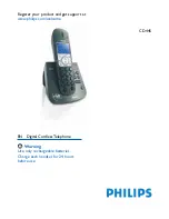 Philips CD4454Q User Manual предпросмотр