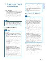 Preview for 5 page of Philips CD490 User Manual