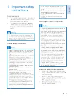 Preview for 5 page of Philips CD4960 User Manual