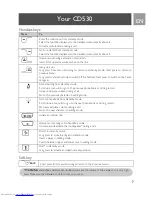 Предварительный просмотр 7 страницы Philips CD5301S User Manual