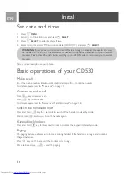 Предварительный просмотр 14 страницы Philips CD5301S User Manual