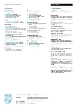 Preview for 2 page of Philips CD5353S Specification Sheet