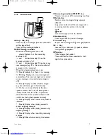 Preview for 11 page of Philips CD640 User Manual