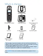 Предварительный просмотр 2 страницы Philips CD6452B/37 Quick Start Manual