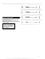 Preview for 3 page of Philips CDC771V User Manual