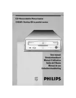 Preview for 1 page of Philips CDD3615 User Manual
