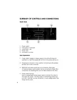 Preview for 6 page of Philips CDD3615 User Manual