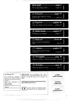 Предварительный просмотр 3 страницы Philips CDI 490 User Manual