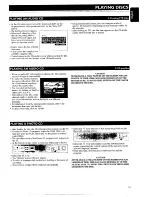 Предварительный просмотр 13 страницы Philips CDI 490 User Manual