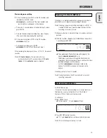 Preview for 17 page of Philips CDR 538 Instructions For Use Manual