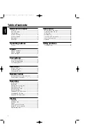 Preview for 6 page of Philips CDR-600 User Manual