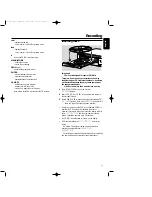 Preview for 17 page of Philips CDR-600 User Manual