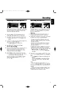 Preview for 19 page of Philips CDR-600 User Manual