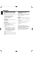 Preview for 22 page of Philips CDR-600 User Manual